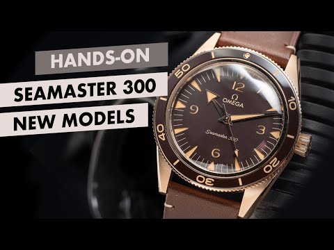Hands-On: The New Omega Seamaster 300 Models