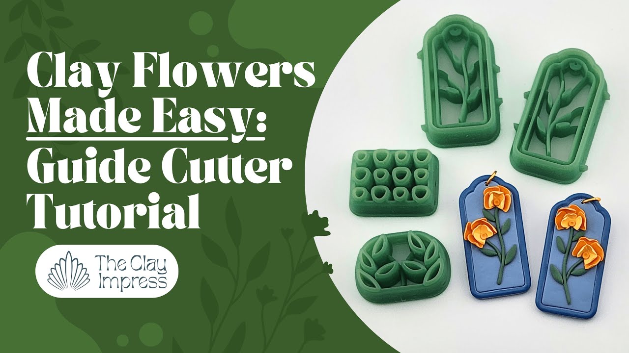 How to Make Perfect Polymer Clay Flowers with Guide Cutters | Easy Tutorial
