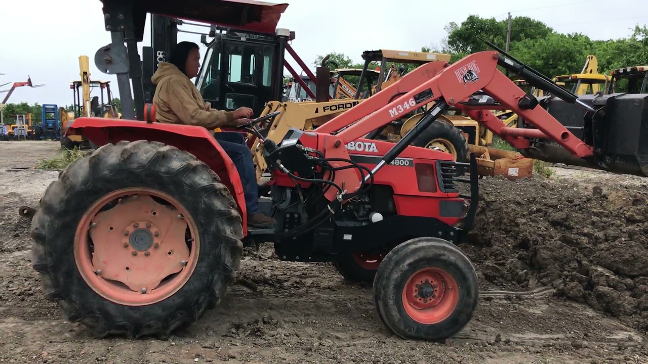 2004 KUBOTA M4800 For Sale YouTube