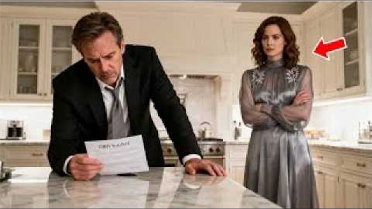 Er dachte, es sei nur eine weitere geheime Nacht – die Scheidungspapiere sahen das anders!