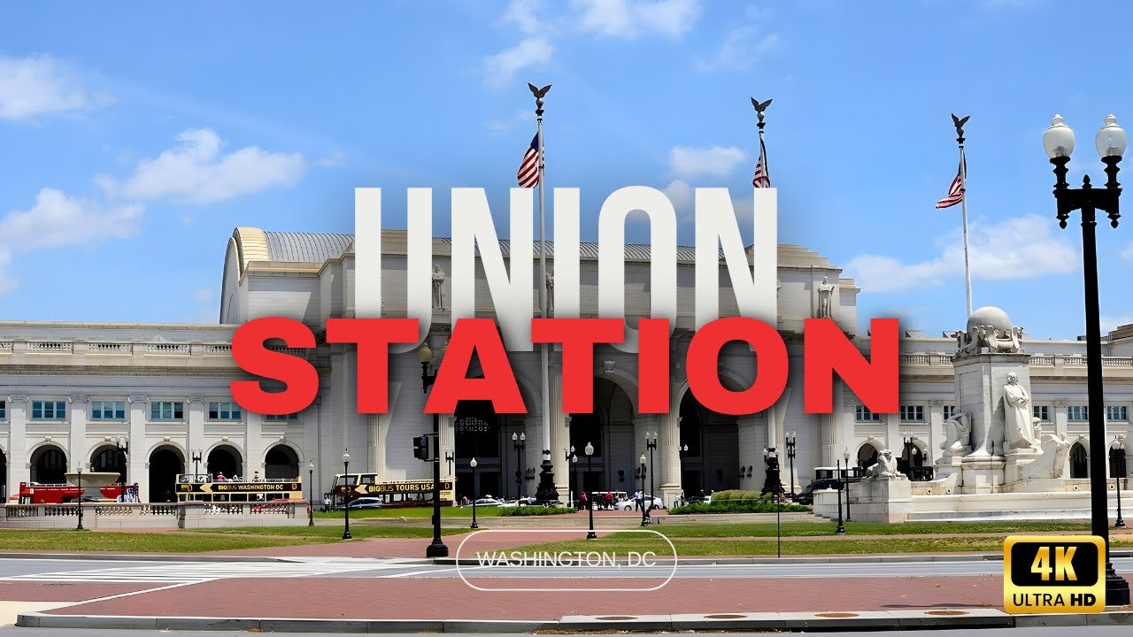 Union Station Walking Tour 4K – Exploring Inside the Historic Landmark | Washington DC