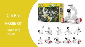 ClicBot Maker kit unboxing video