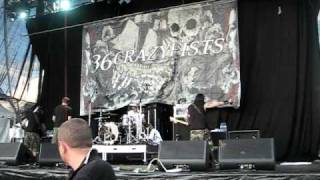 36 Crazyfists (ALASKA) - I&#39;ll Go Until My Heart Stops LIVE (Soundwave Festival 2009) (Metalcore)