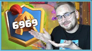 🤡 7000 КУБКОВ ИЛИ ЛОХ! БОМБЛЮ ОТ КОНТРЫ КОЛОДОЙ С КЛАДБИЩЕМ / Clash Royale