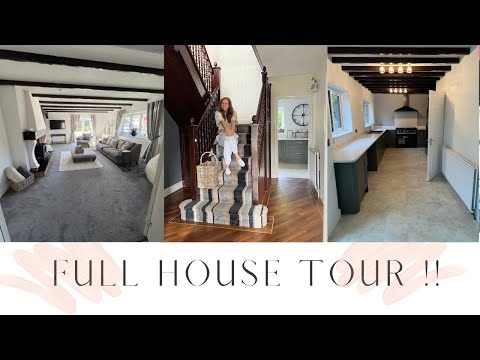 Full House Tour | Come And See Our New Home Before We Start The Renovations | Housetohomeatlast