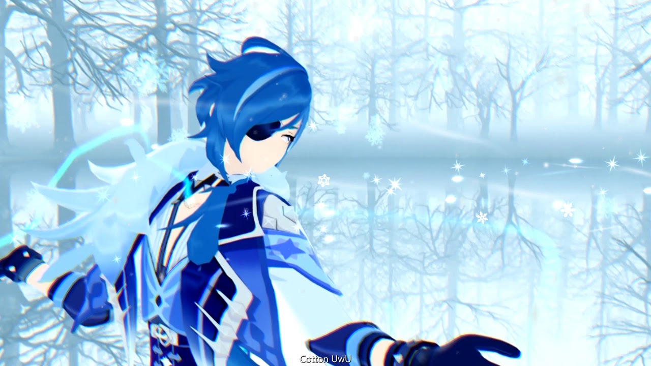 【MMD Genshin Impact】Let it Go [FROZEN] but it's Kaeya