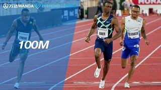 Ronnie Baker claims second successive 2021 Wanda Diamond League win with 9.91 in the 100m