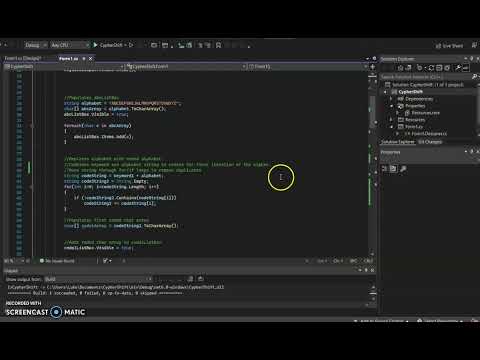CypherShift- A Multi-Layered Substitution Cipher Written in C# Using Visual Studio 2022