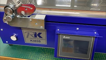 RK Printcoat Instruments - K303S Bar Coater Printing