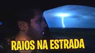 PEGAMOS UMA TEMPESTADE NA ESTRADA! *flagramos um raio*