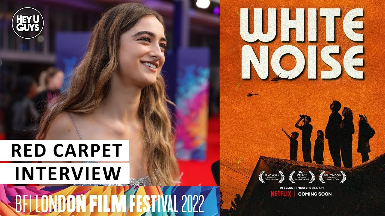 White Noise LFF Premiere - Raffey Cassidy on relating to her character & safety on set as an actor
