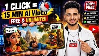 Long AI Video Kaise Banaye (15 Min) Using Just 1 Prompt💥|| Ai se video kaise banaye | Ai Automation screenshot 2