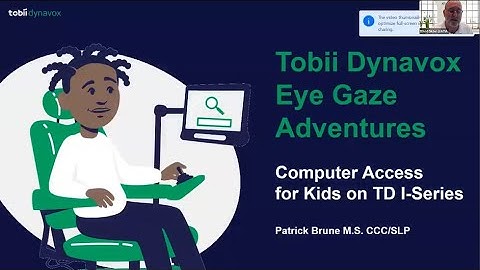 AT Demo Days: Tobii Dynavox: Computer Access for Kids on TD I-Series