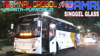 new Damri bus unik 😱 angkatan malam