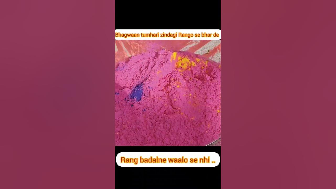 holi with friends status