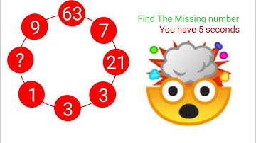 Find The Missing number #viral #video #maths #mathematics #reasioning #mathproblems