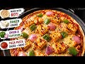 Roti Pizza in Air Fryer 🔥 | 10 Min Paneer Tortilla Pizza | No Oven Recipe