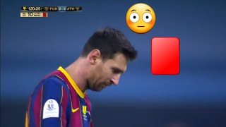 Download Lagu Messi's First Red Card in Fc Barcelona Career MP3