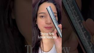 Loreal Paris Telescopic Extensionist Waterproof Mascara Review | Kiran Pal #shorts #mascara