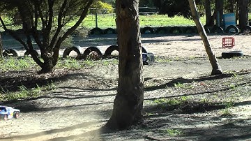 HPI Blitz ESE and SC10 4x4 Bimbadeen SC bash.