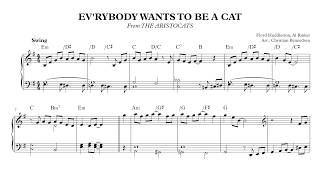 Ev'rybody Wants To Be A Cat - From Disnesy's Aristocats - Piano