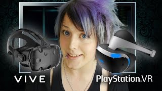 Différence entre HTC Vive et Sony PlayStation VR