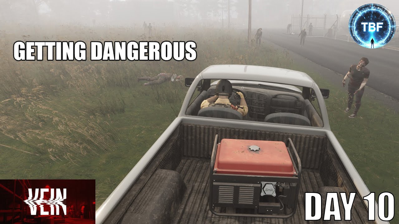 Zombies are multiplying and Snow on the Roads!  Day 10 in VEIN | INSANE difficulty