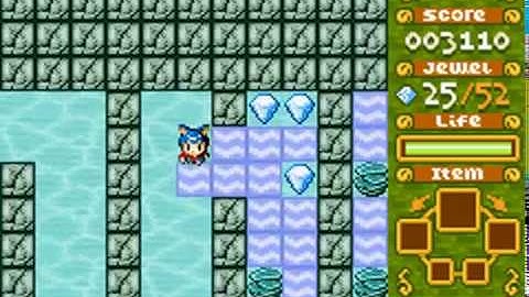 Boulder Dash EX (GBA) Playthrough - Part 6: World Of Water (480p)