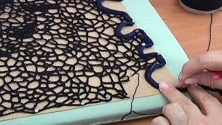 Irish Lace Technique/ How to Crochet Blouse  with Long Sleeves