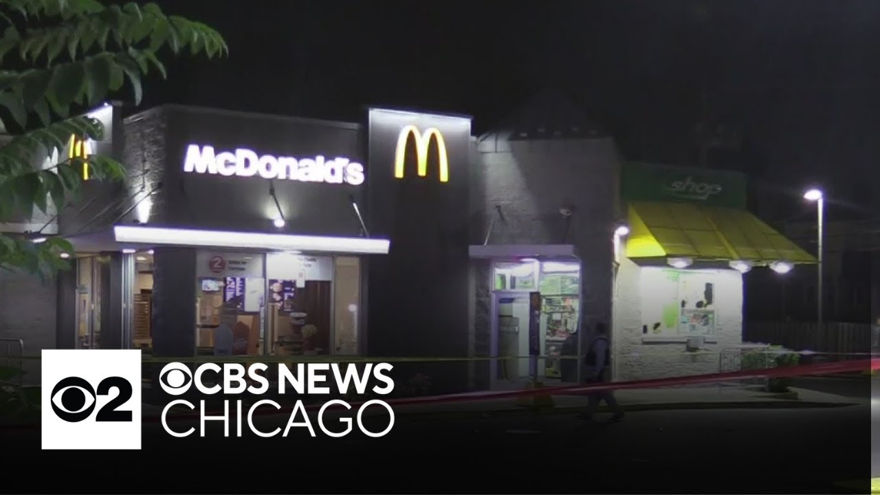 Two men shot in McDonald's parking lot on Chicago's West Side - YouTube