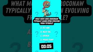 Croconaw Trivia Episode 159  #pokequiz
