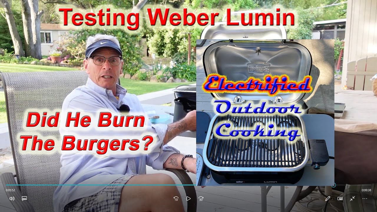 Weber Lumin Electric Grill Review