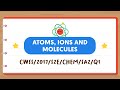 Atoms, Ions, and Molecules Quiz