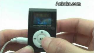 How to Use MP3 Player Fashion Design OLED-Screen FM Radio Lyric-Supported- 4GB