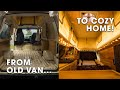 I Converted an Old Toyota Van Into My Home for Full-Time Van Life