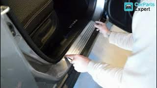 Assembly Clip stainless steel door sill plates - Car Parts Expert