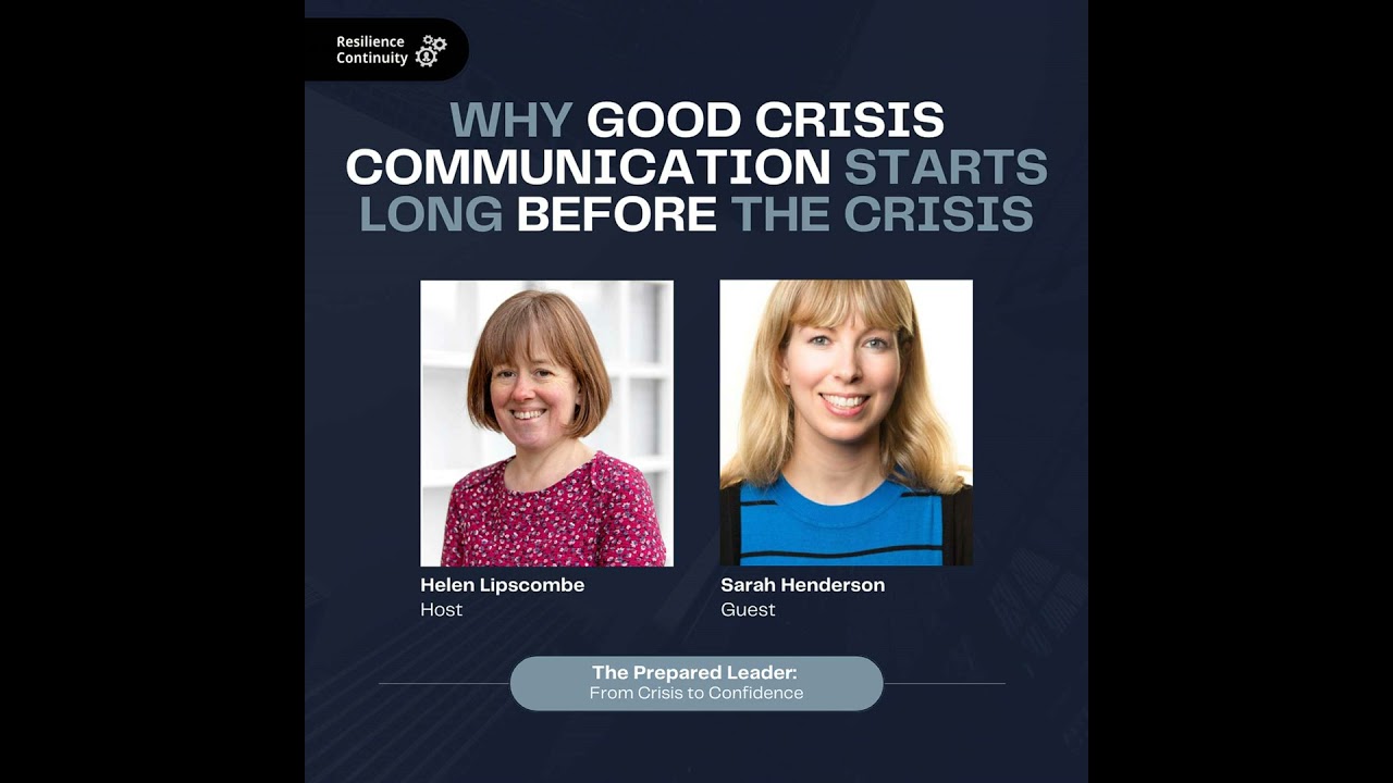 Mastering Crisis Communication: How to Protect Identity and Trust with Sarah Henderson, Purely Pu...