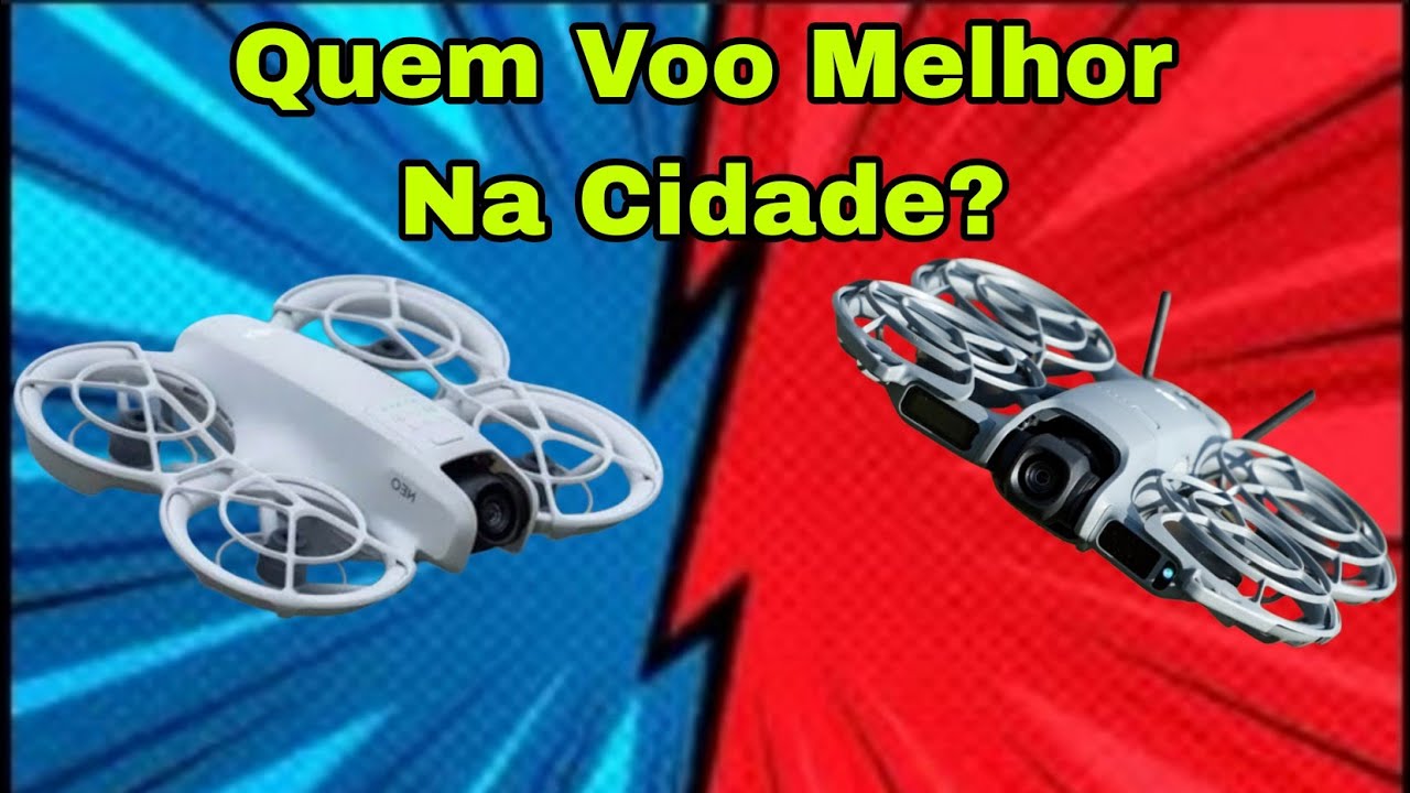 Dji Neo 2 ou Dji Neo, quem Voo melhor na Cidade Grande entre os Prédios? 