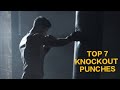 TOP 7 KNOCKOUT PUNCHES. #boxing #selfdefense #workout #fitness #powerpunch #fighting #mma #exercise