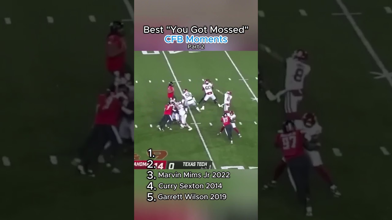 Best CFB "YOU GOT MOSSED" Moments | PART 2