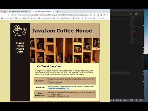 HTML08 - Case Study