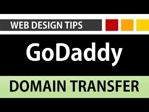 How to TRANSFER a domain name between GoDaddy accounts 2021 | Web Design Tip