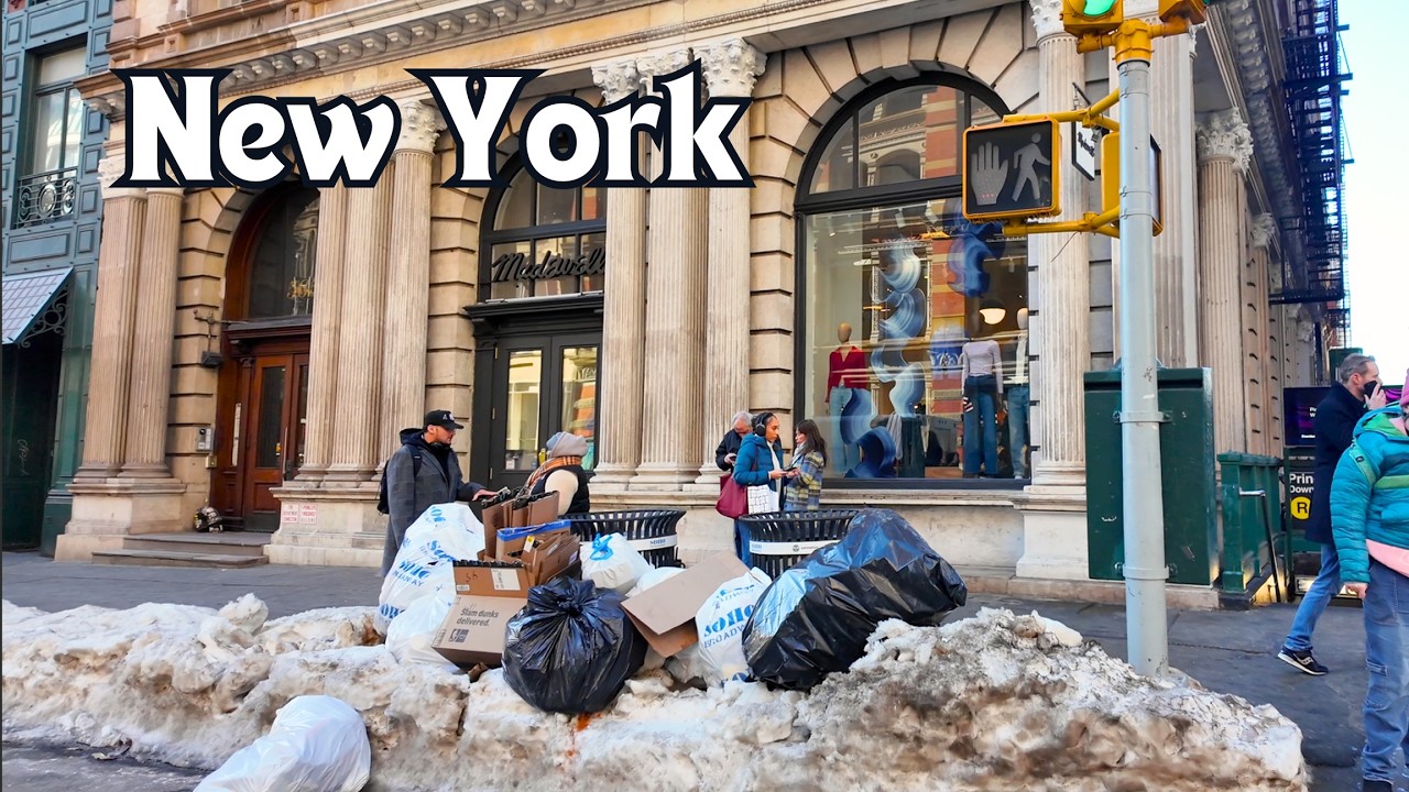 New York, Amerika Serikat | Jelajah Pusat Kota 4K | 6 Feb 2026