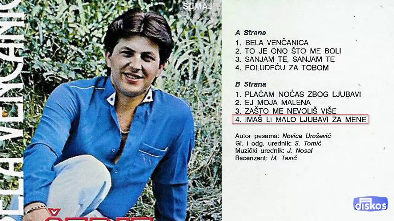Serif Konjevic - Imas li malo ljubavi za mene - (Audio 1982)