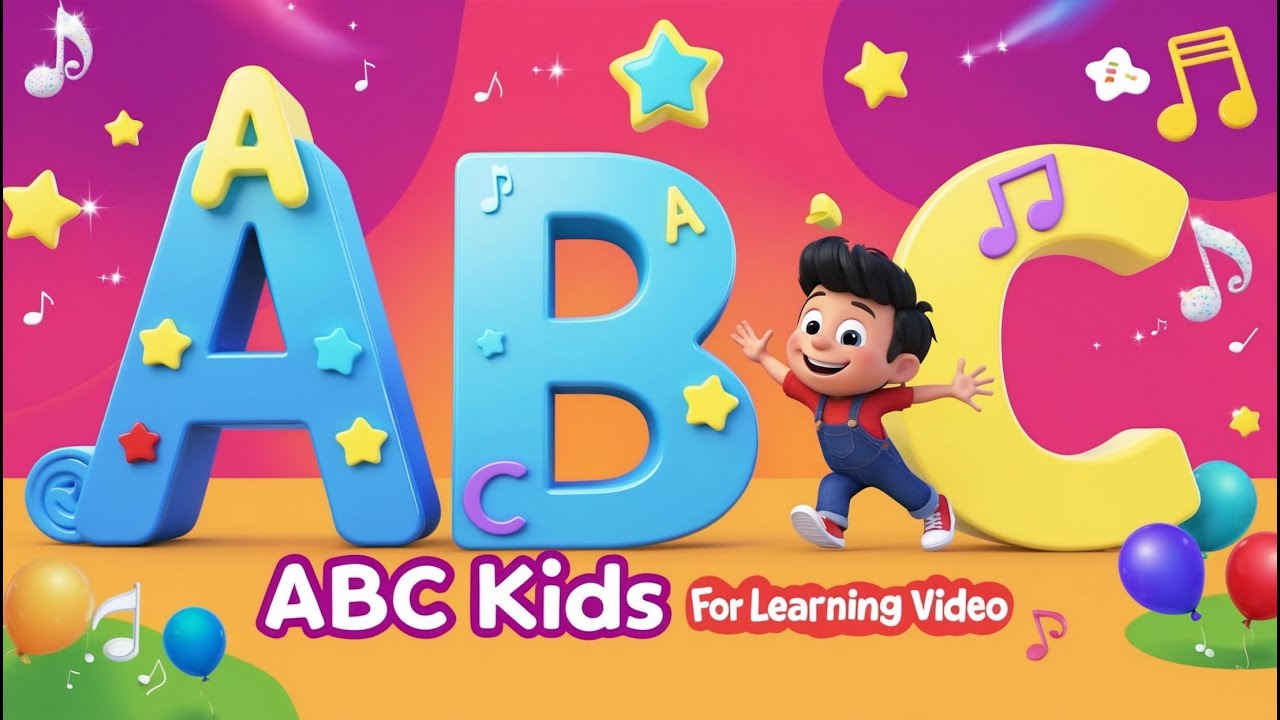Learn ABC with Fun Songs for Kids | A for Apple Alphabet Learning Video ...