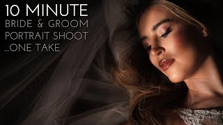 10 minute BRIDE & GROOM indoor portrait shoot in natural light