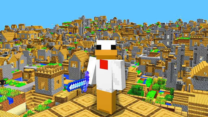 J'ai survécu 24h dans un Village INFINI sur Minecraft.. (aide moi)