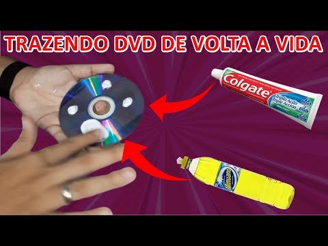 Vídeo: Como Limpar Um Disco De DVD