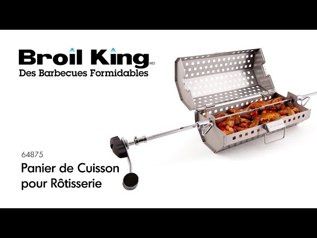 Panier de cuisson en acier pour barbecue Broil King 65070