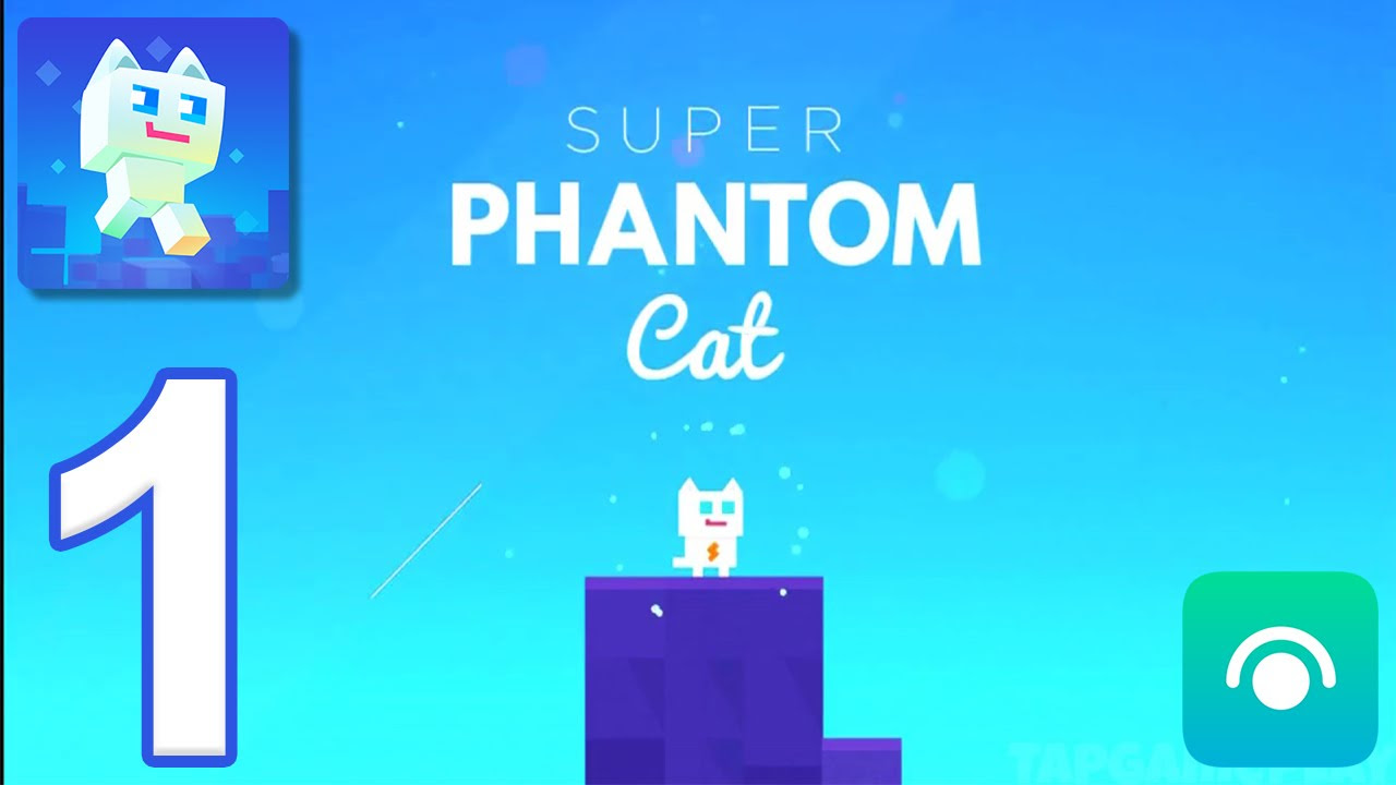 super phantom cat  Update  Super Phantom Cat - Gameplay Walkthrough Part 1 - Overture: Levels 1-3 (iOS)